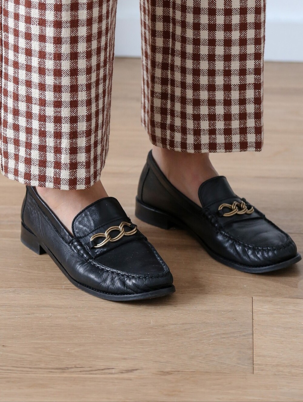Sezane Vicky Loafers Black Size 35 Size 4